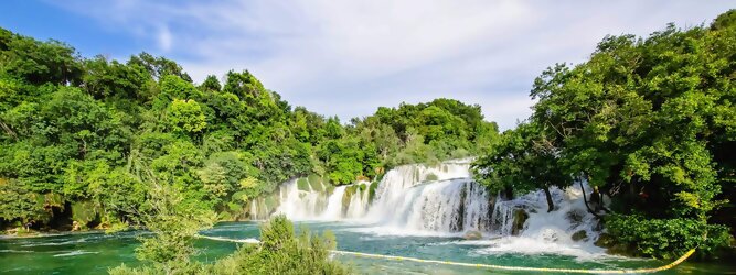 Stadt Urlaub Dubrovnik - Naturwanderungen und Badespaß im Smiley Nationalpark Krka Wasserfälle von Dubrovnik. Beeindruckendes Naturschauspiel, dass man gesehen haben muß. Lohnenswerter Ausflug